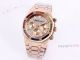 New Frosted Audemars Piguet Rose Gold Royal Oak 41mm Rainbow Diamond Watch Replica (2)_th.jpg